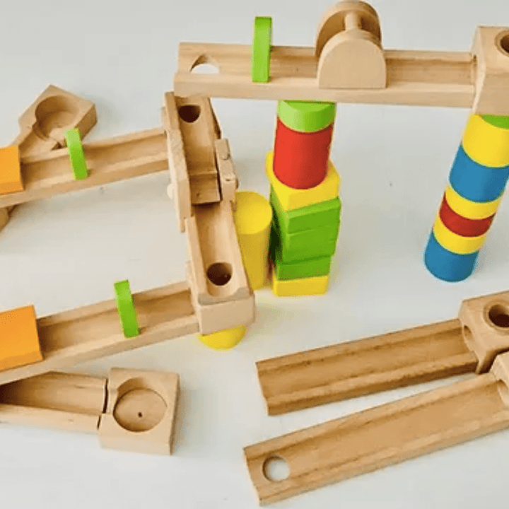 Discoveroo Marble Run Set - Naked Baby Eco Boutique