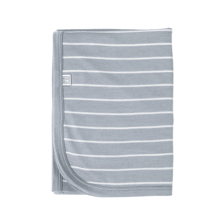 Babu-Merino-Swaddle-Wrap-Babu-Periwinkle-Stripe-Naked-Baby-Eco-Boutique