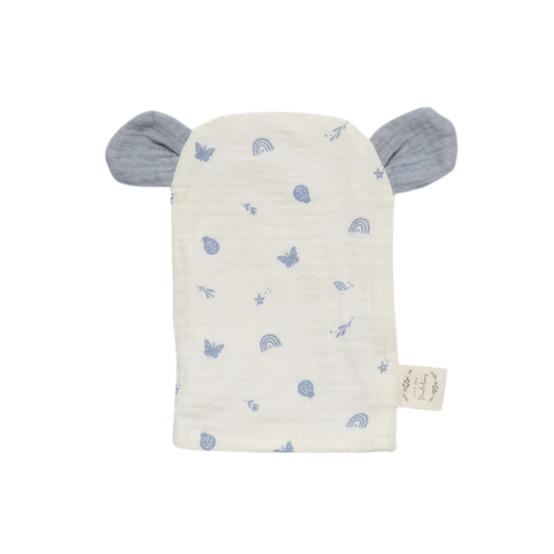 Back-Of-Over-The-Dandelions-Organic-Muslin-Bear-Washcloth-Enchanted-Garden-Naked-Baby-Eco-Boutique