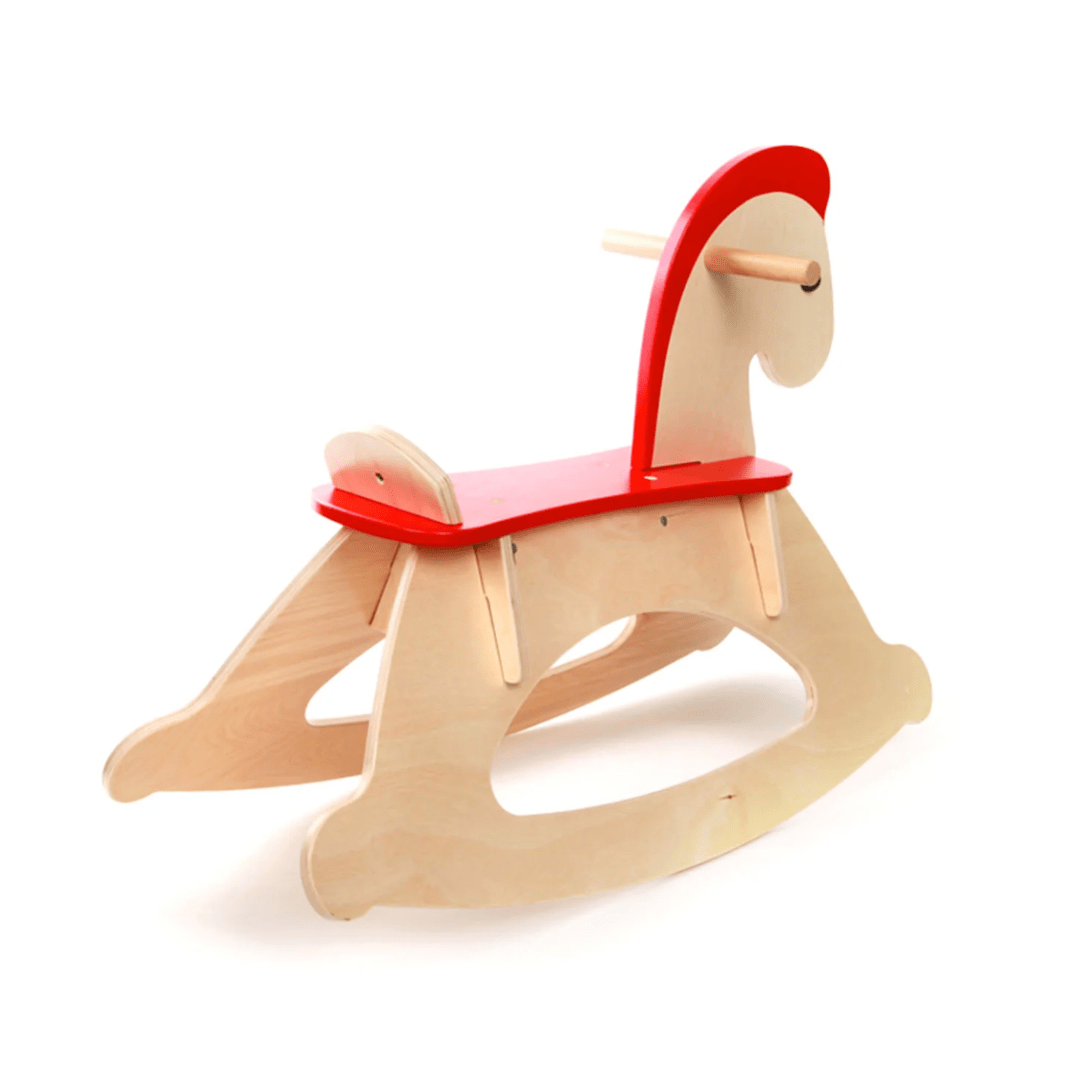 Hape Grow-With-Me Rocking Horse - Naked Baby Eco Boutique