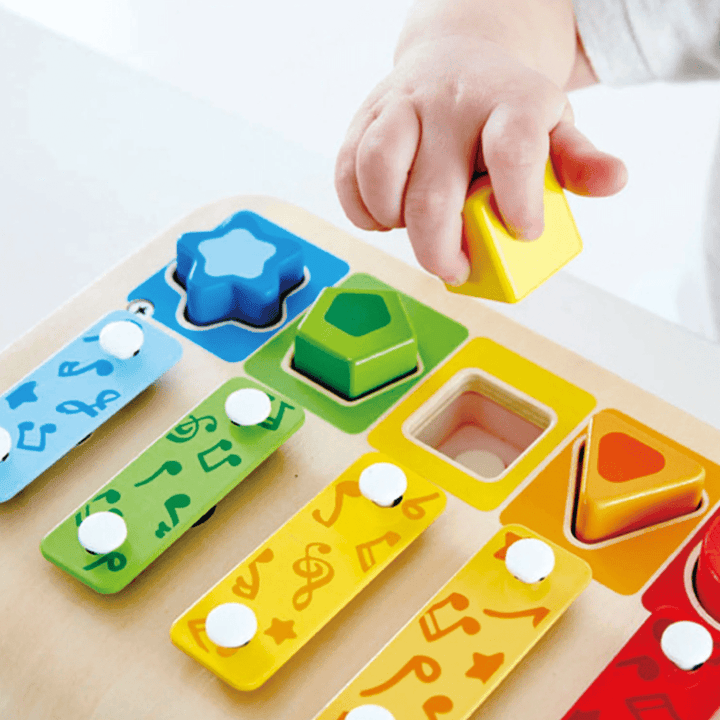 Hape Shape Sorter Xylophone - Naked Baby Eco Boutique