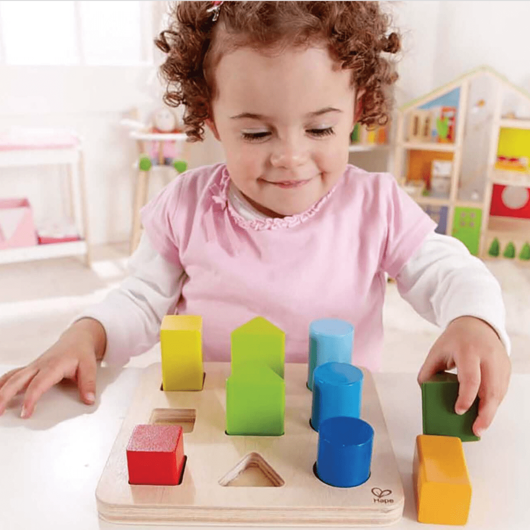 Hape Colour & Shape Sorter - Naked Baby Eco Boutique