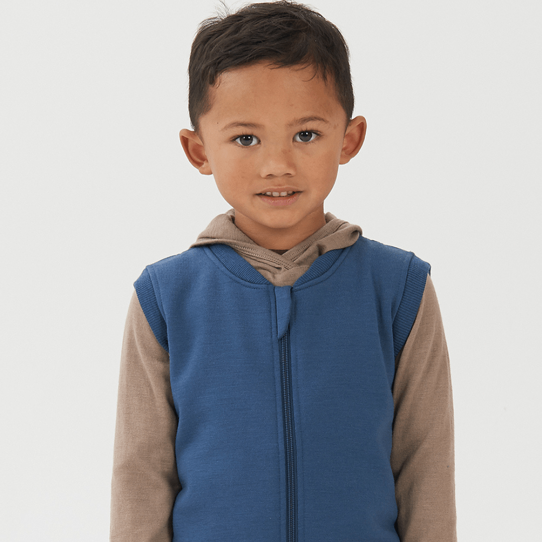 Close-up-of-Little-Boy-Wearing-Zipped-Up-Babu-Merino-Fleece-Vest-Denim-Naked-Baby-Eco-Boutique