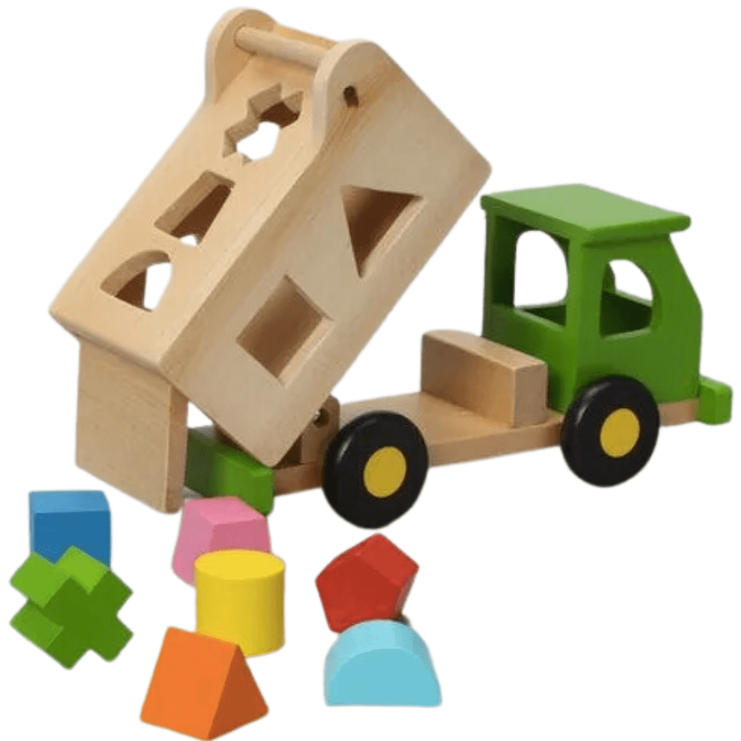 Discoveroo Sort and Tip Garbage Truck - Naked Baby Eco Boutique