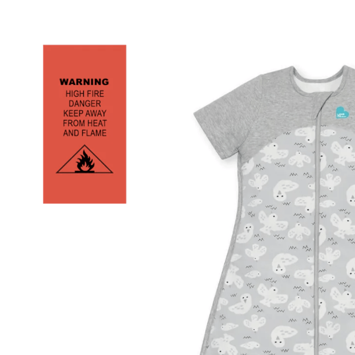 Fire-Warning-Label-On-Love-To-Dream-Organic-Cotton-Sleeping-Bag-Earth-Baby-Eco-Boutique