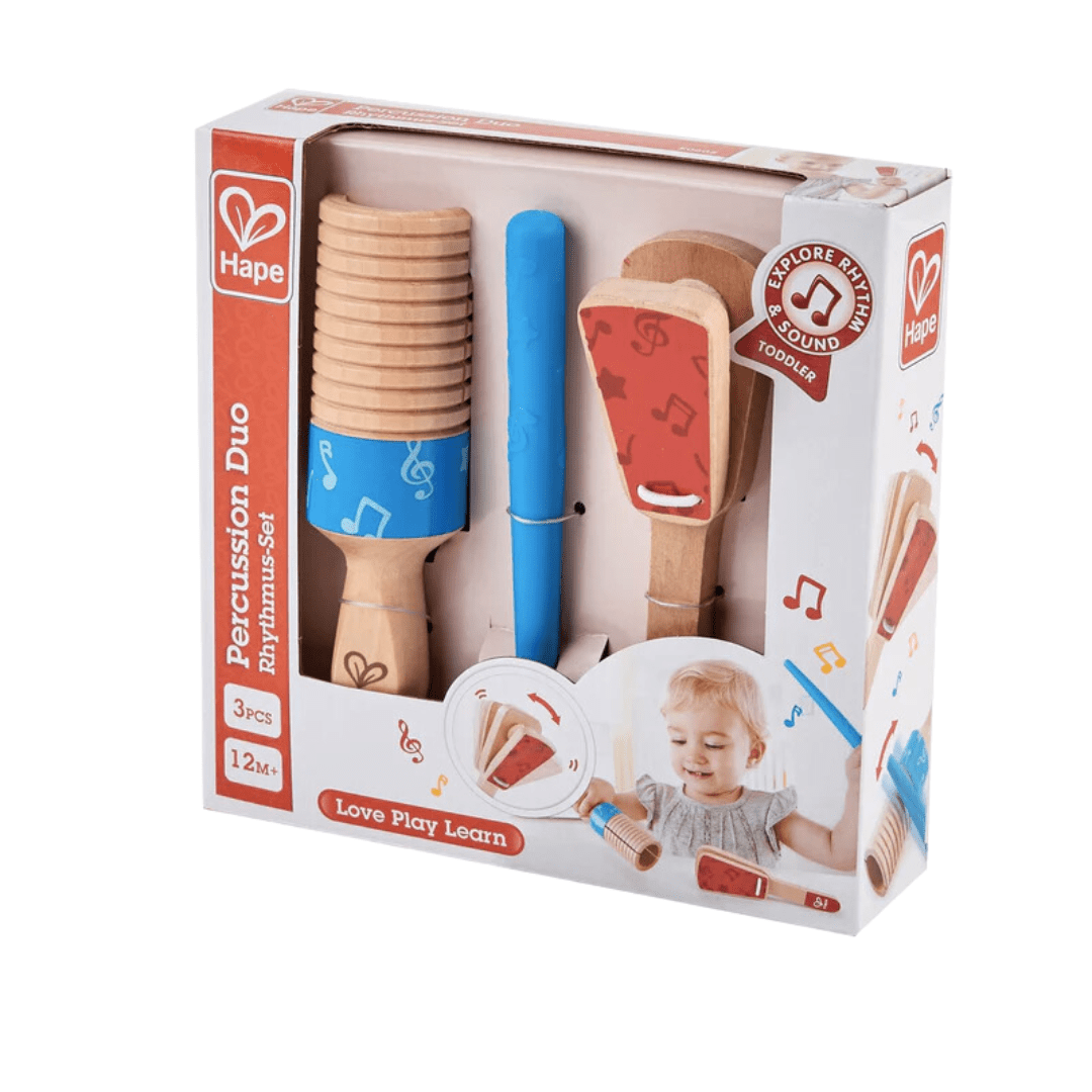 Hape Percussion Duo - Naked Baby Eco Boutique