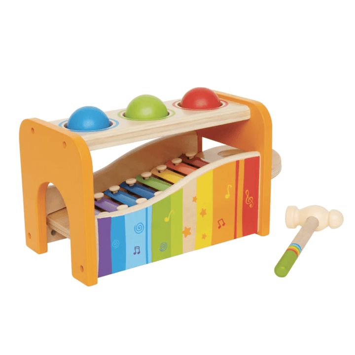 Hape Pound And Tap Bench - Naked Baby Eco Boutique