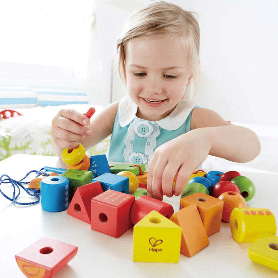 Hape String-Along Shapes - Naked Baby Eco Boutique