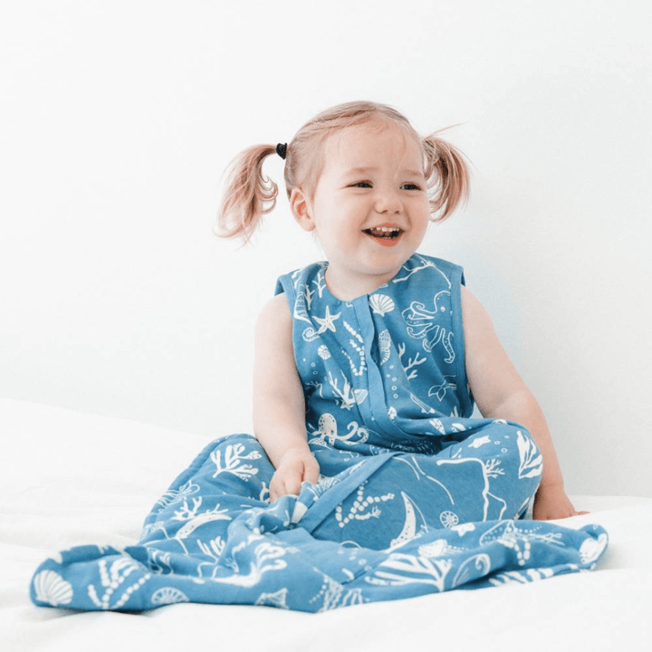 Woolbabe 3-Seasons Organic Cotton + Merino Sleeping Bag (Multiple Variants) - Naked Baby Eco Boutique