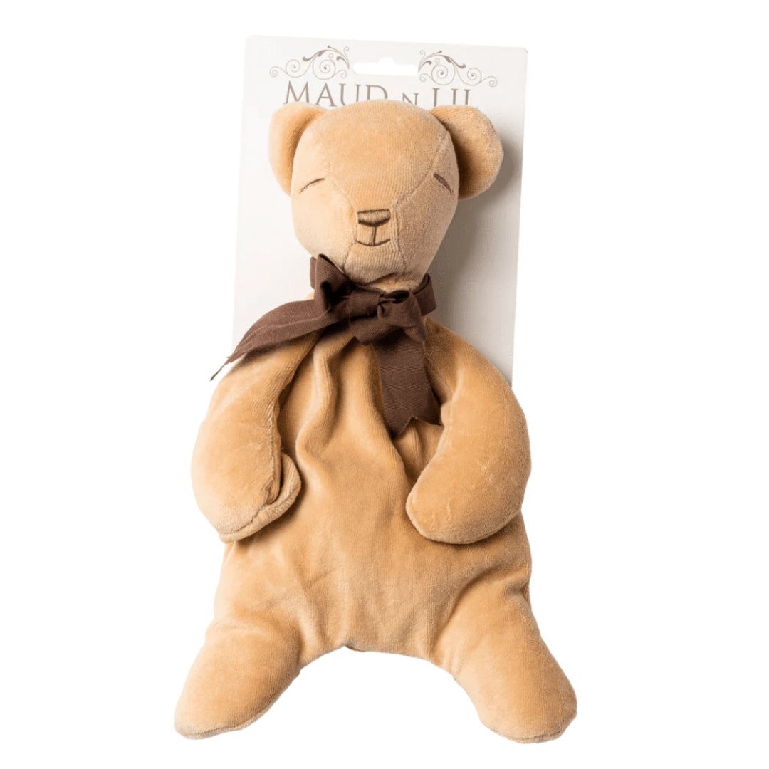 Maud N Lil Organic Teddy Comforter - Naked Baby Eco Boutique