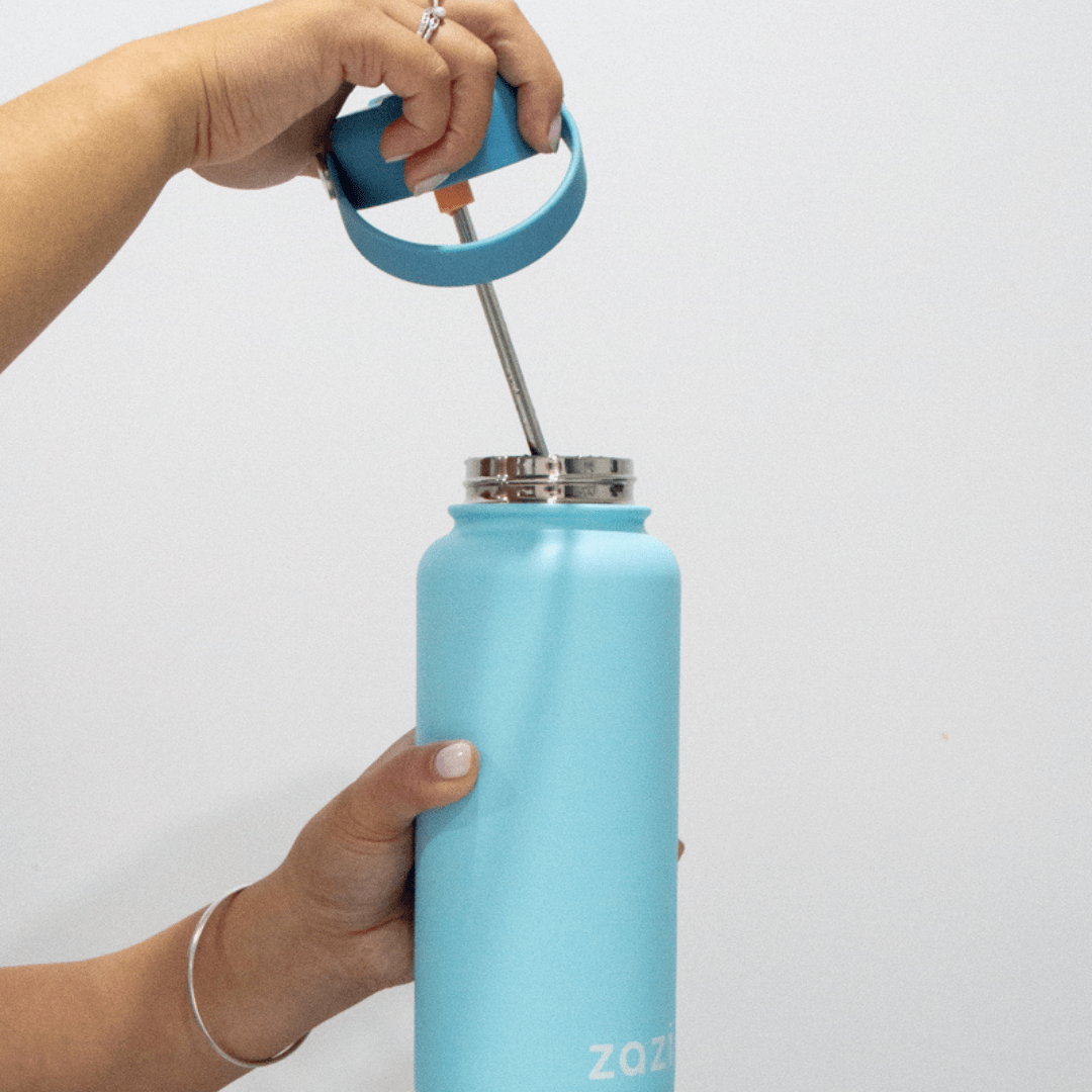 Opening-Zazi-Flexiflask-Drink-Bottle-1L-Ocean-Naked-Baby-Eco-Boutique