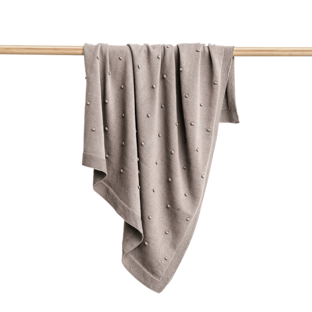 Mushroom Over the Dandelions Organic Cotton Billie Blanket (Multiple Variants) - Naked Baby Eco Boutique