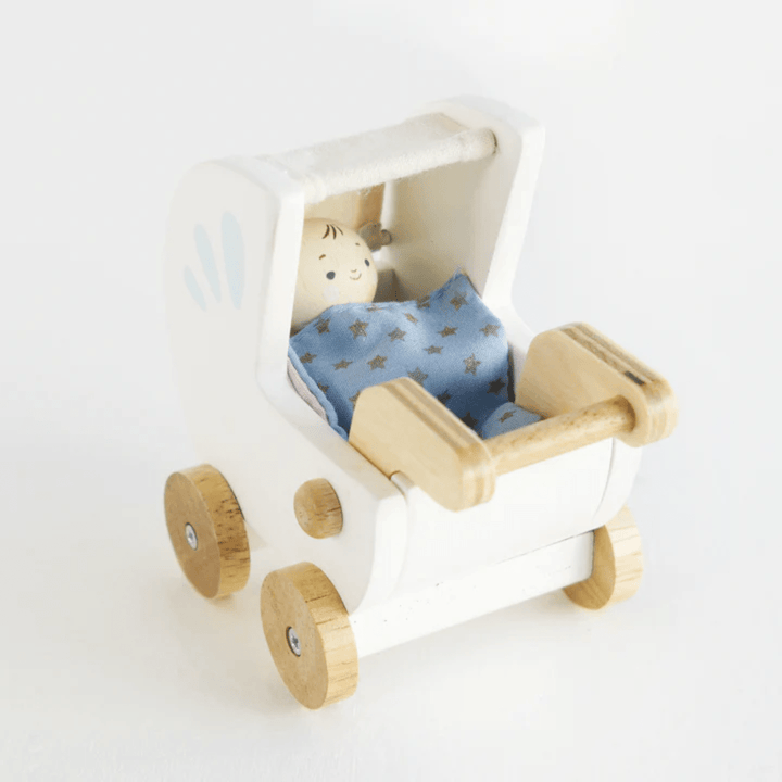 Stroller-In-Le-Toy-Van-Dollhouse-Nursery-Set-Naked-Baby-Eco-Boutique