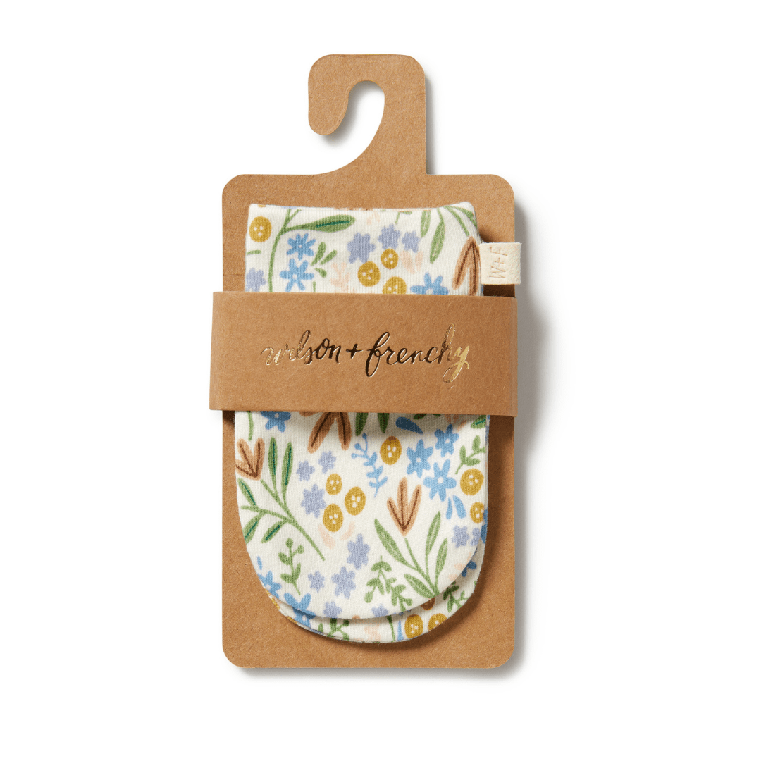 Wilson-And-Frenchy-Organic-Baby-Mittens-Tinker-Floral-In-Packaging-Naked-Baby-Eco-Boutique