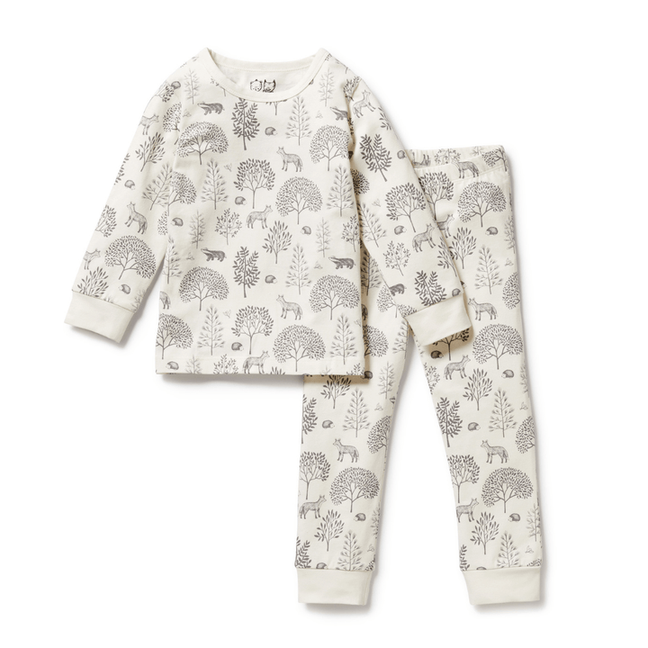 Wilson-And-Frenchy-Organic-Long-Sleeved-Pyjamas-Woodland-Naked-Baby-Eco-Boutique