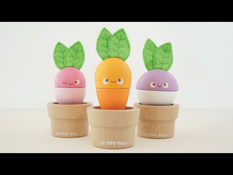 Le Toy Van Stacking Veggies - LUCKY LAST