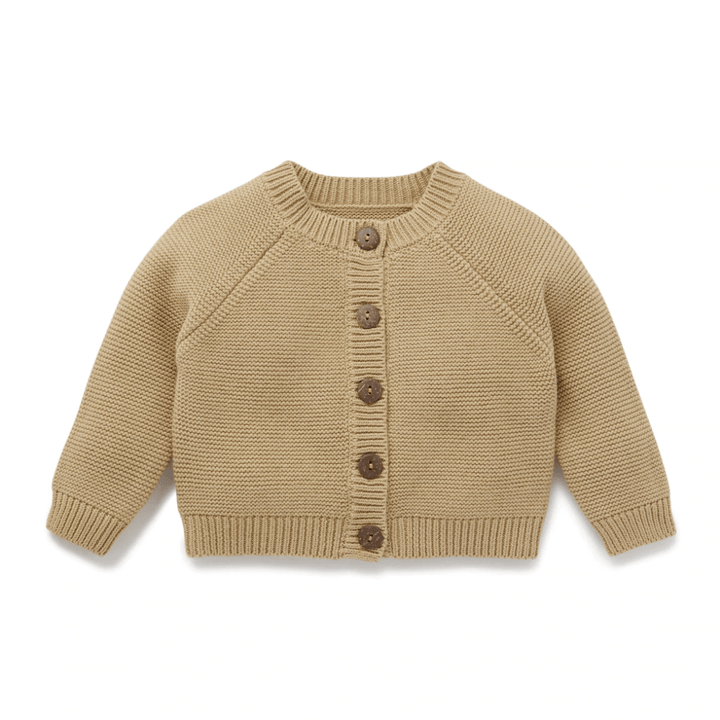 Aster-And-Oak-Organic-Cotton-Chunky-Knit-Cardigan-Taupe-Naked-Baby-Eco-Boutique