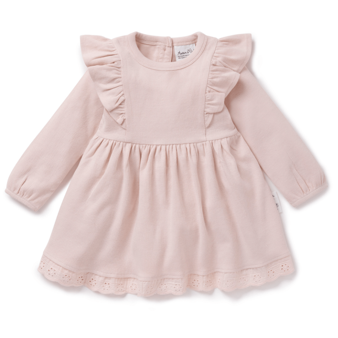 Aster-and-Oak-Organic-Rib-Ruffle-Dress-Blush-Naked-Baby-Eco-Boutique