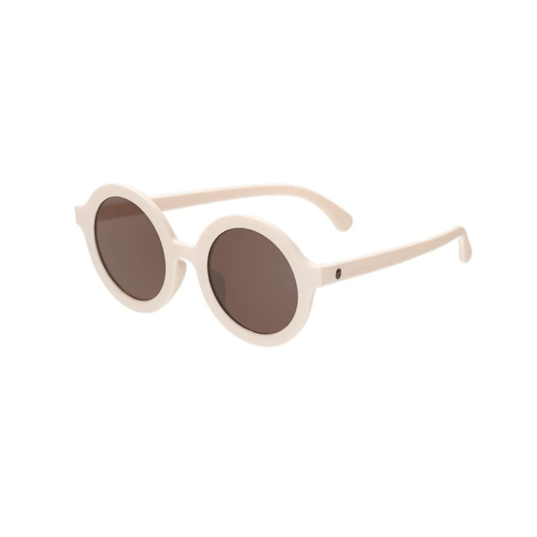 Sweet Cream / Junior (0 - 2 Years) Babiators Euro Round Baby & Kids Sunglasses (Multiple Variants) - Naked Baby Eco Boutique