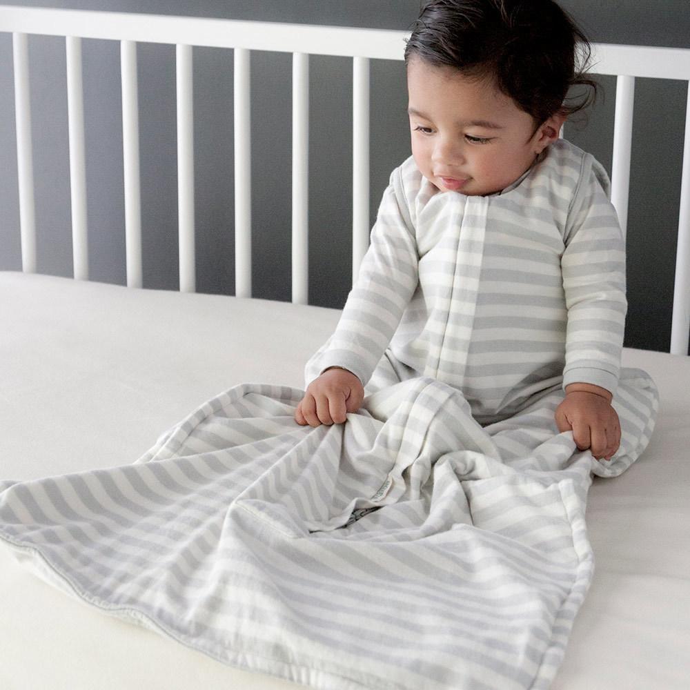 Woolbabe Organic Cotton + Merino Summer Sleeping Bag (Multiple Variants) - Naked Baby Eco Boutique