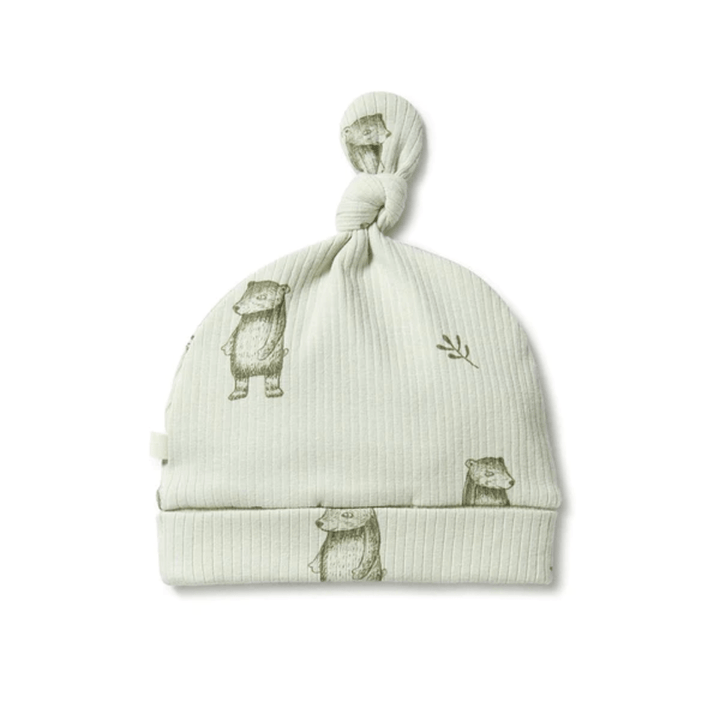 Back-Of-Wilson-And-Frenchy-Organic-Rib-Knot-Hat-Bear-Hug-Naked-Baby-Eco-Boutique