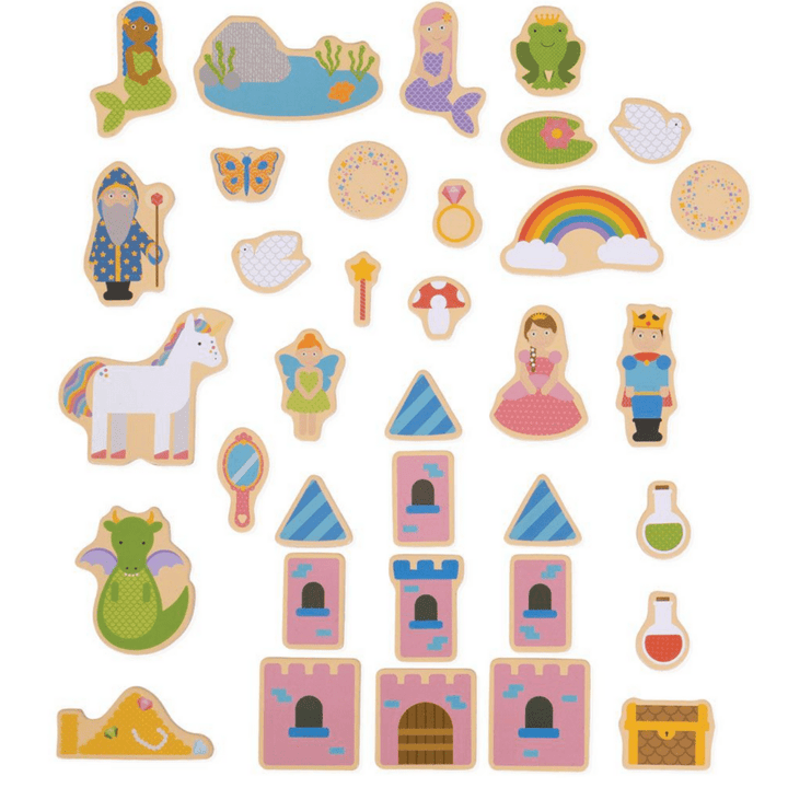 Fantasy BigJigs Wooden Magnets (Multiple Variants) - Naked Baby Eco Boutique