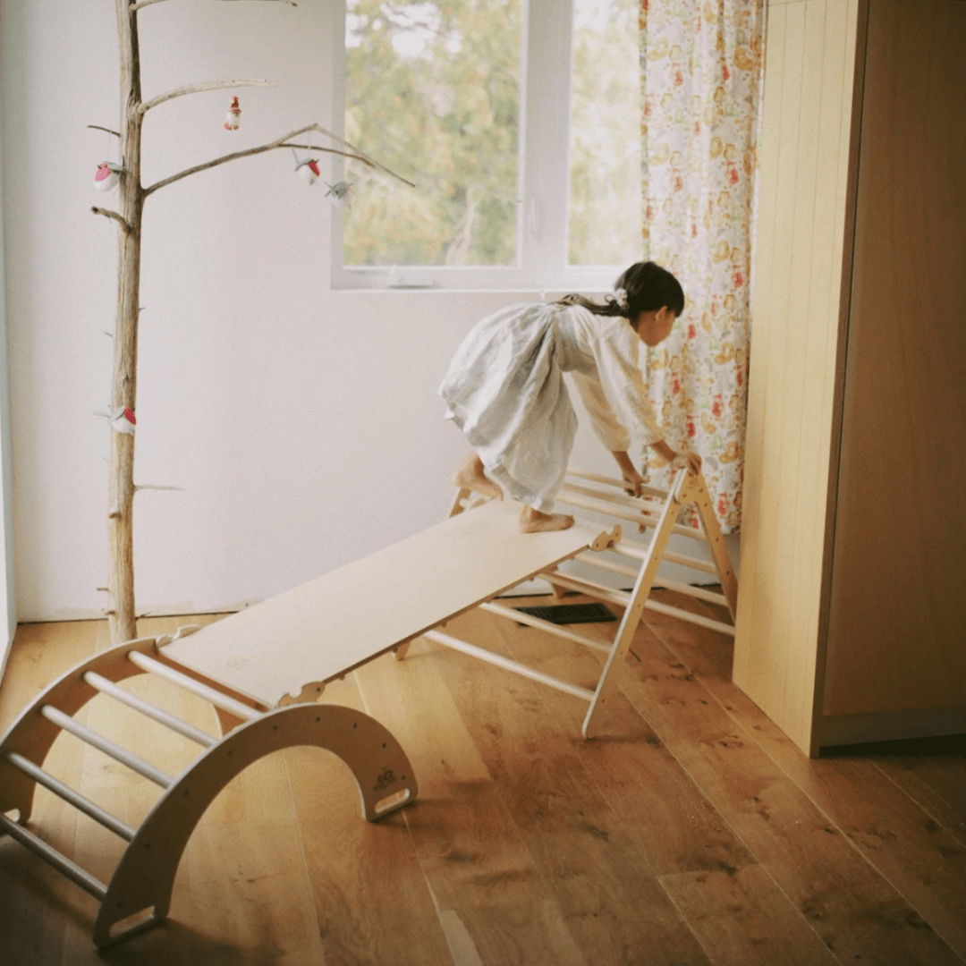 Kinderfeets Pikler Ramp & Slide - Naked Baby Eco Boutique