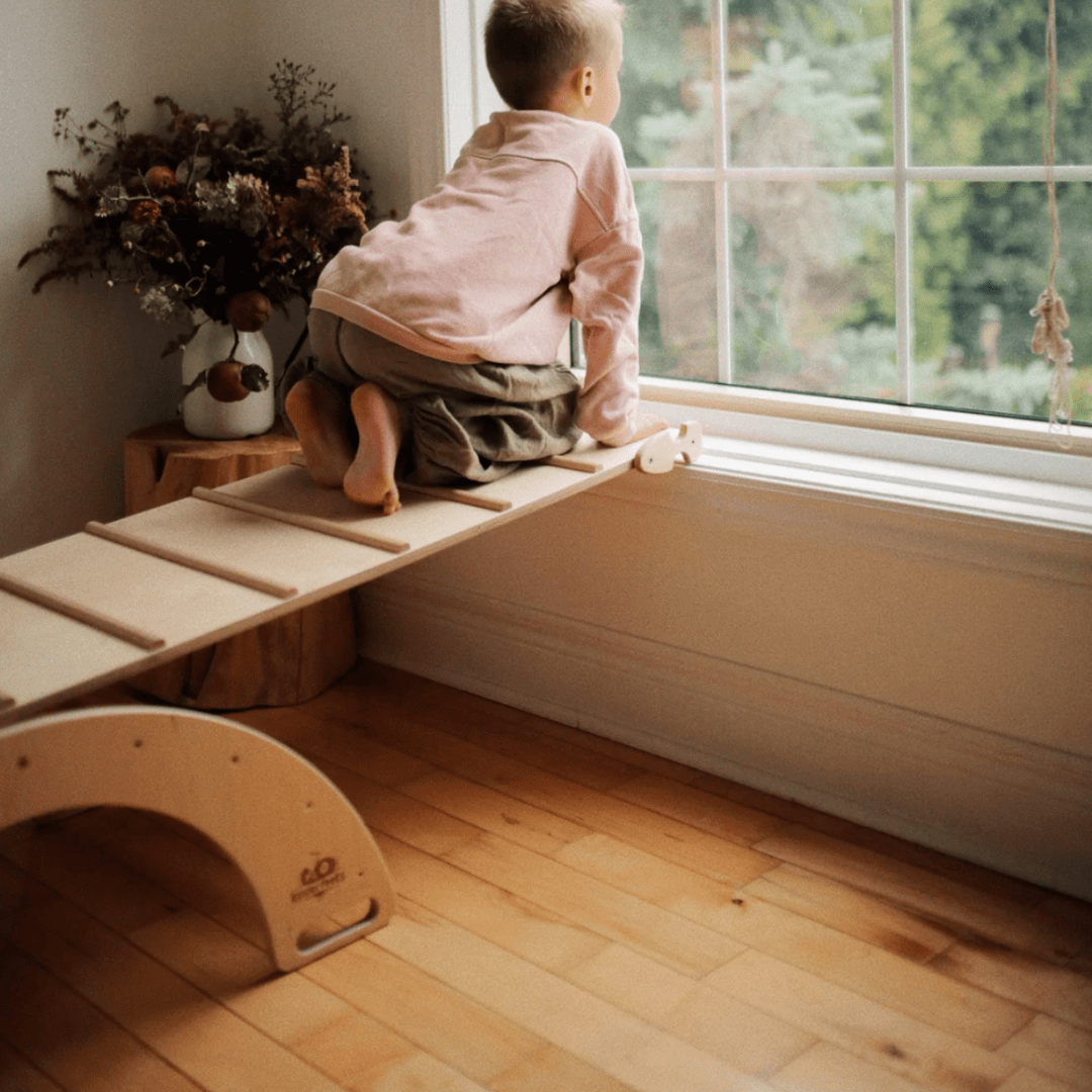 Kinderfeets Pikler Ramp & Slide - Naked Baby Eco Boutique