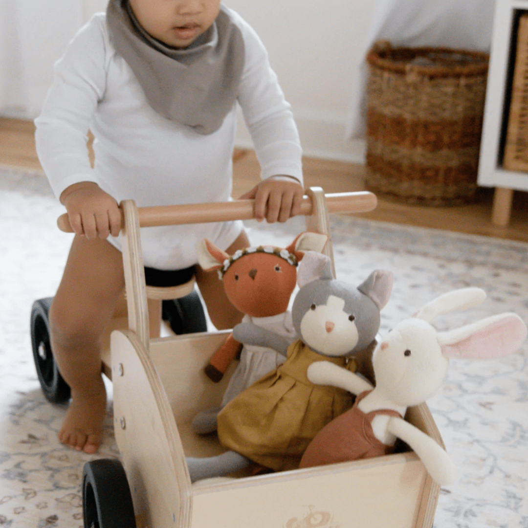 Kinderfeets Ride-on Cargo Cart - Naked Baby Eco Boutique