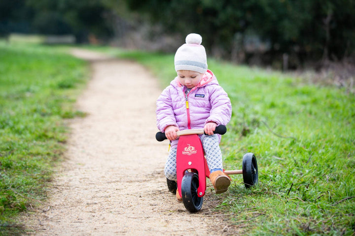 Kinderfeets Tiny Tot Tricycle + Balance Bike (Multiple Variants) - Naked Baby Eco Boutique