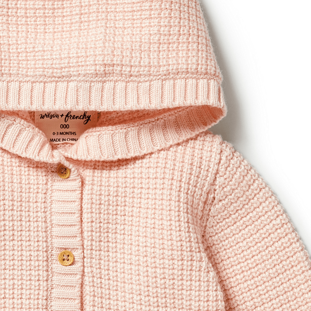 Wilson & Frenchy Knitted Button Jacket - Naked Baby Eco Boutique