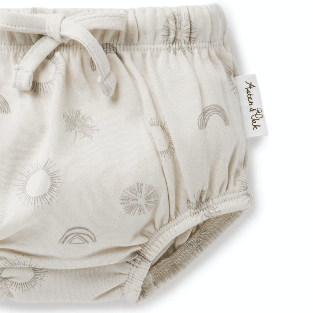 Aster & Oak Organic Sunny Daze Bloomers - Naked Baby Eco Boutique