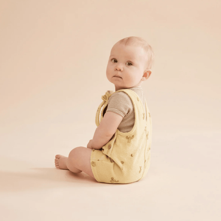 Wilson & Frenchy Organic Terry Overalls (Multiple Variants) - Naked Baby Eco Boutique