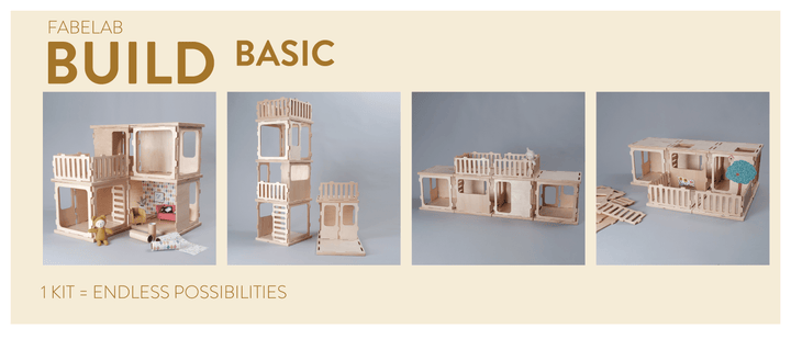 Fabelab Build Add-on Kits (Multiple Variants) - Naked Baby Eco Boutique