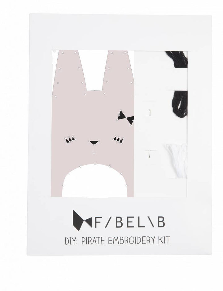 PRE-ORDER: Fabelab Mini Maker Animal Embroidery Kits (Multiple Variants) - Naked Baby Eco Boutique