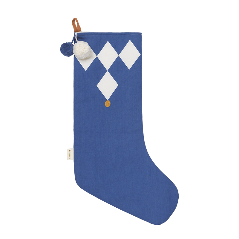 Diamond Fabelab Organic Cotton Christmas Stocking (Multiple Variants) - Naked Baby Eco Boutique