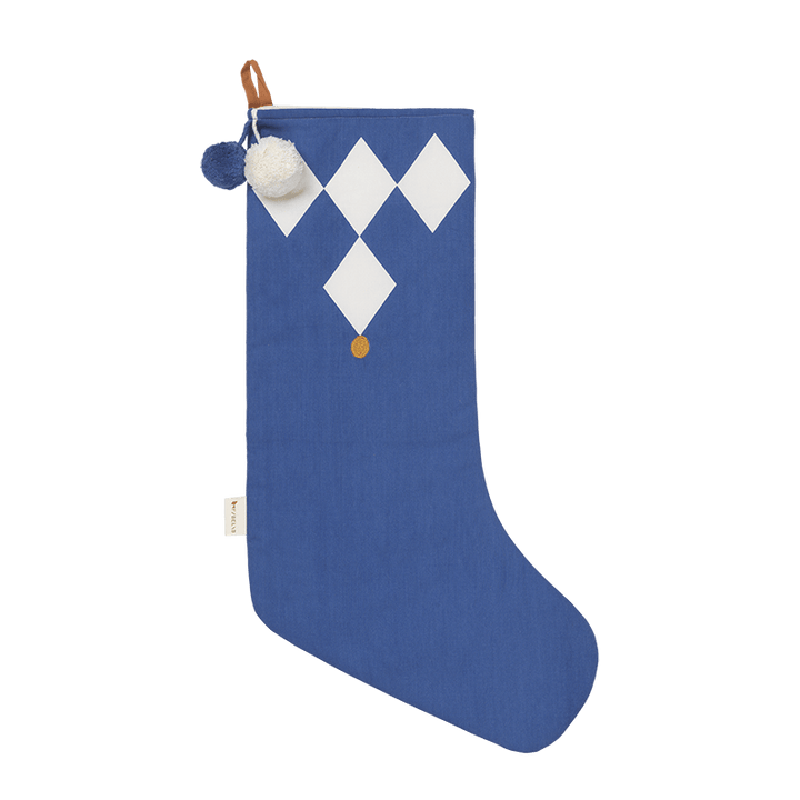 Diamond Fabelab Organic Cotton Christmas Stocking (Multiple Variants) - Naked Baby Eco Boutique