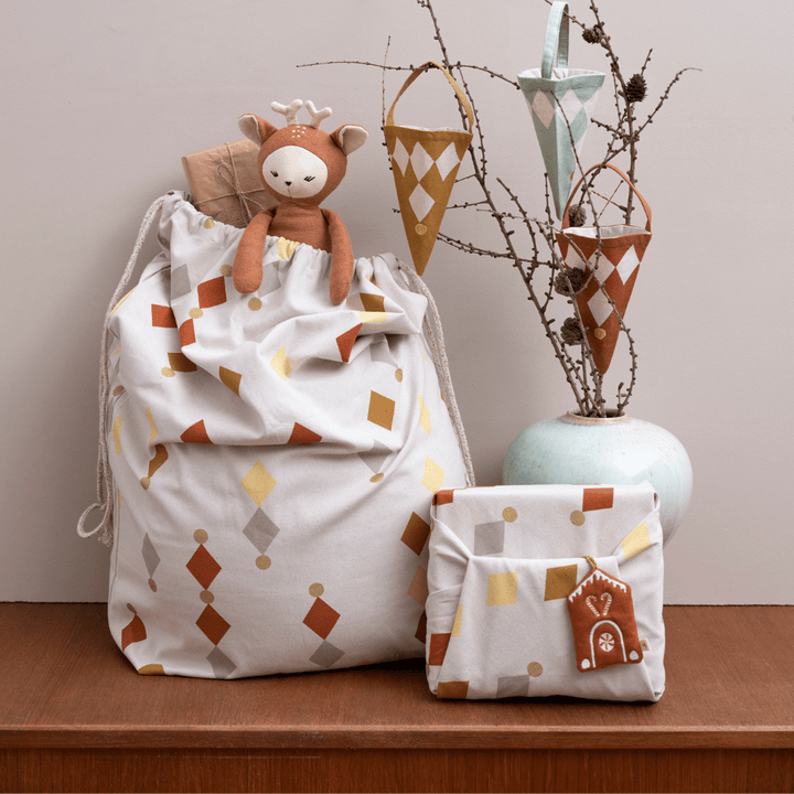 Fabelab Organic Cotton Santa Sacks (Multiple Variants) - Naked Baby Eco Boutique