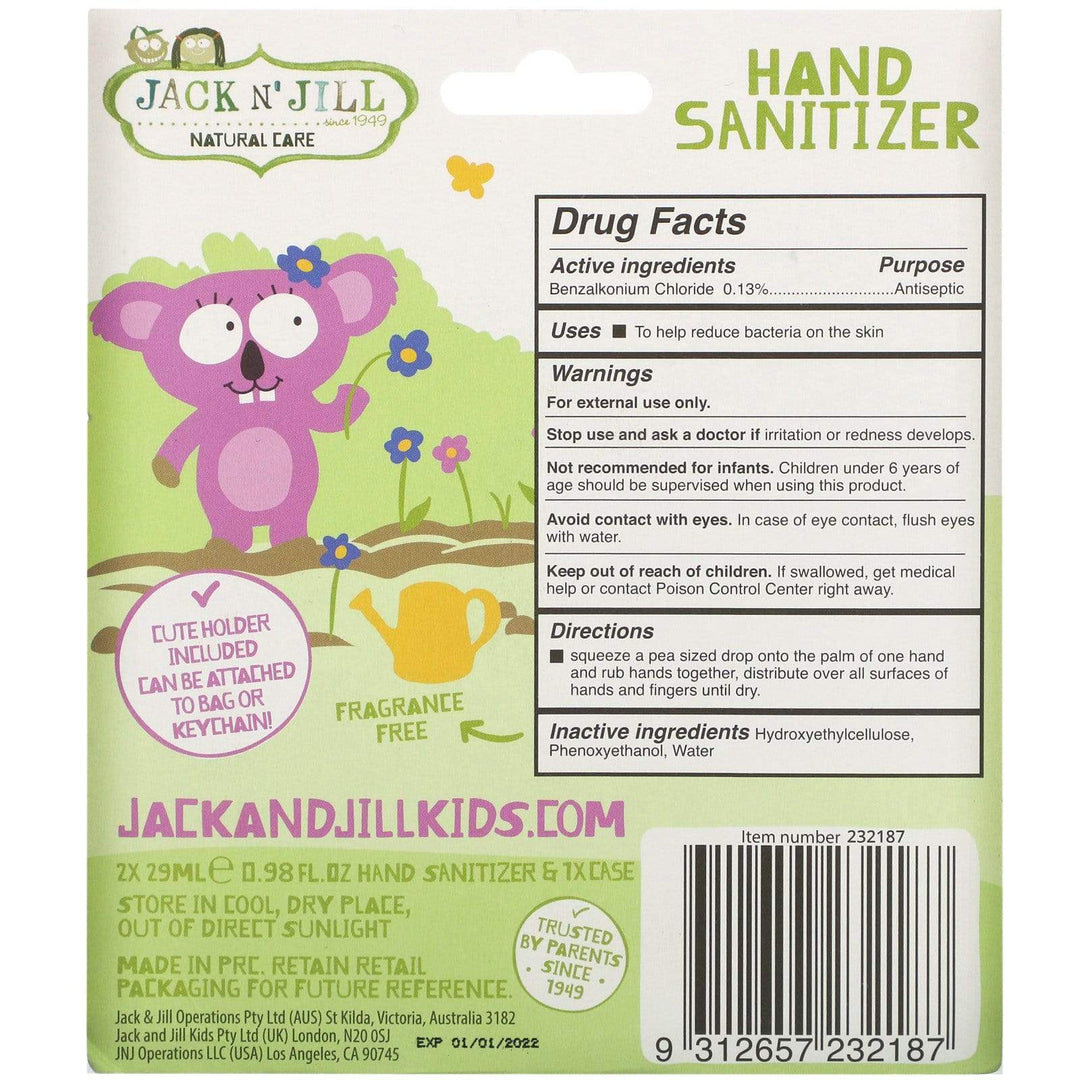 Jack N' Jill Hand Sanitizer (Multiple Variants) - SHORT-DATED - Naked Baby Eco Boutique