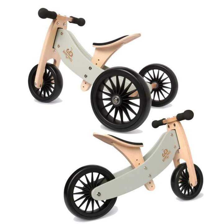 Kinderfeets Tiny Tot Tricycle + Balance Bike (Multiple Variants) - Naked Baby Eco Boutique