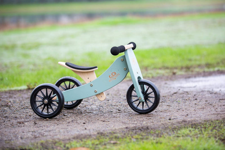 Kinderfeets Tiny Tot Tricycle + Balance Bike (Multiple Variants) - Naked Baby Eco Boutique