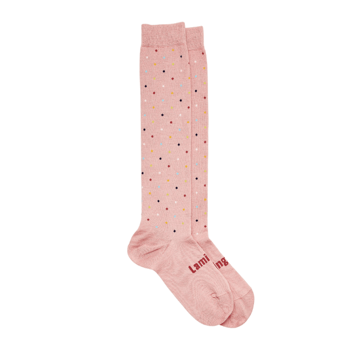 6-8 Years Lamington Merino Wool Kids Knee-High Socks - Naked Baby Eco Boutique