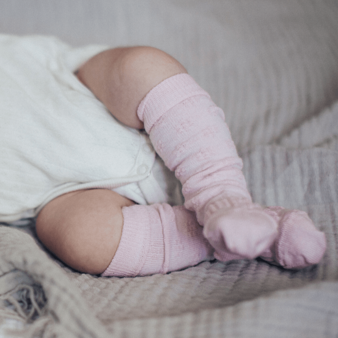 Lamington Merino Wool Socks - Newborn Naturals (Multiple Patterns) - Naked Baby Eco Boutique