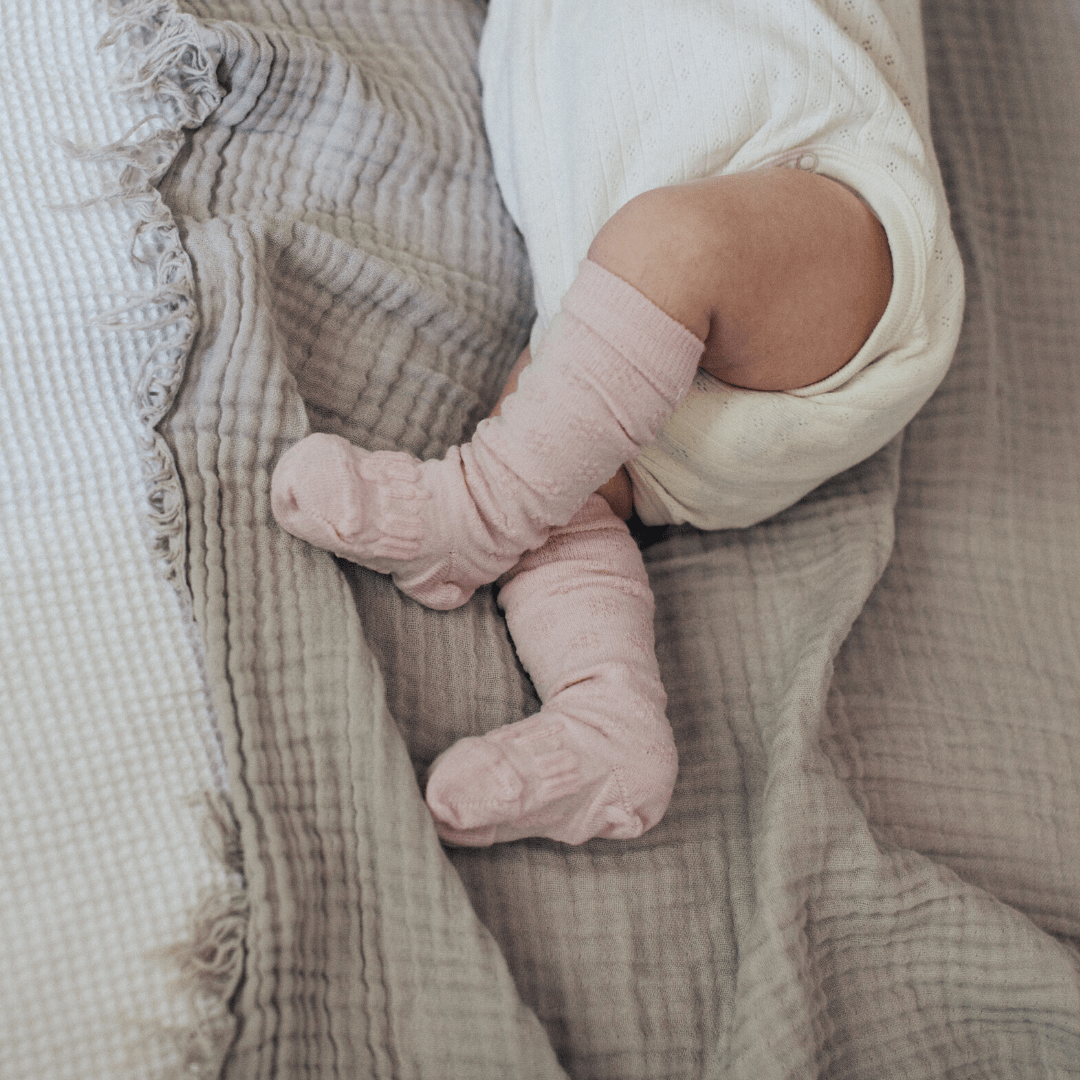 Lamington Merino Wool Socks - Newborn Naturals (Multiple Patterns) - Naked Baby Eco Boutique