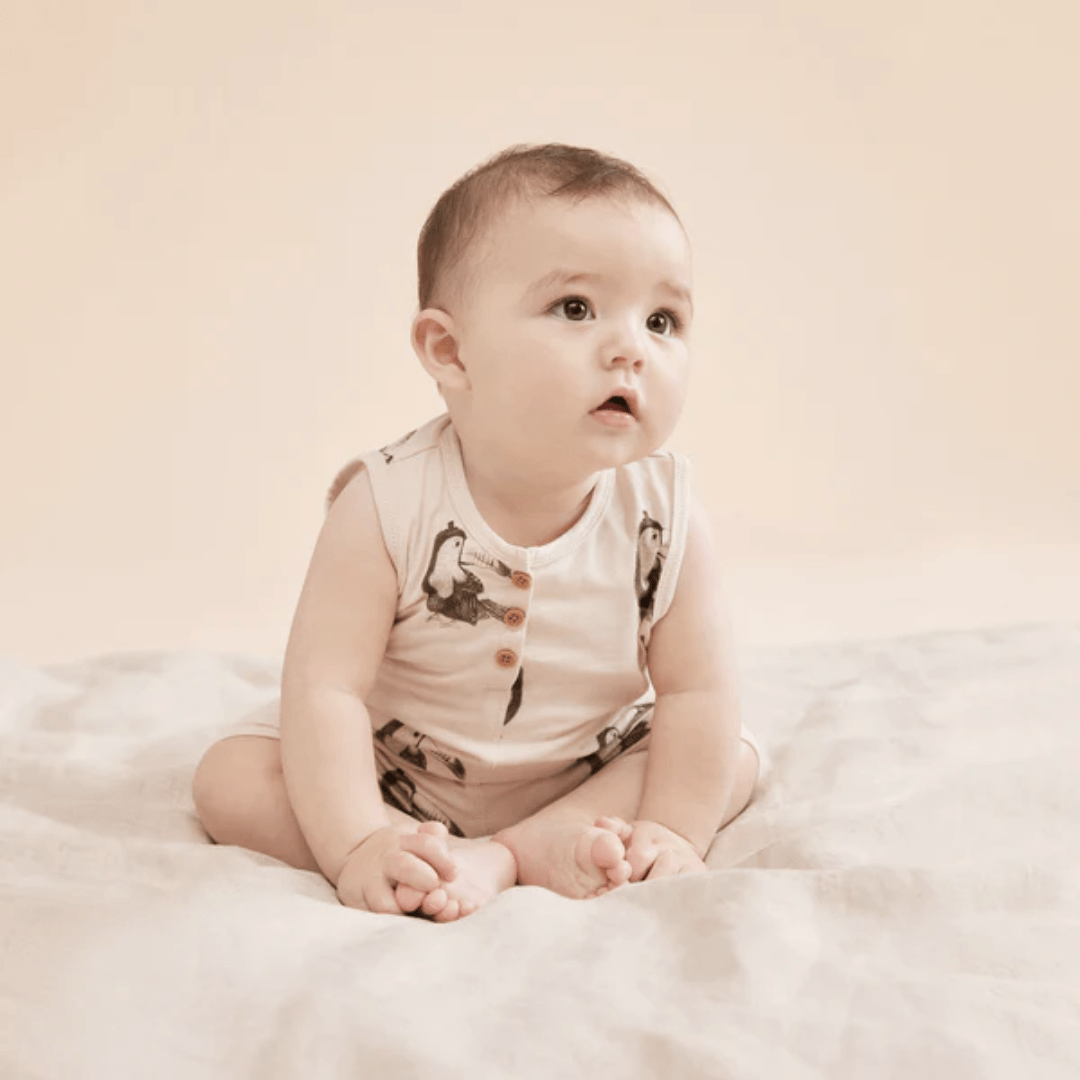 Little-Baby-Wearing-Wilson-And-Frenchy-Organic-Growsuit-Tommy-Toucan-Naked-Baby-Eco-Boutique