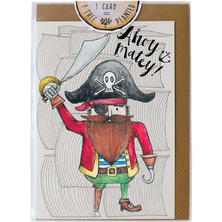 Little Difference Ahoy Matey Card - Naked Baby Eco Boutique