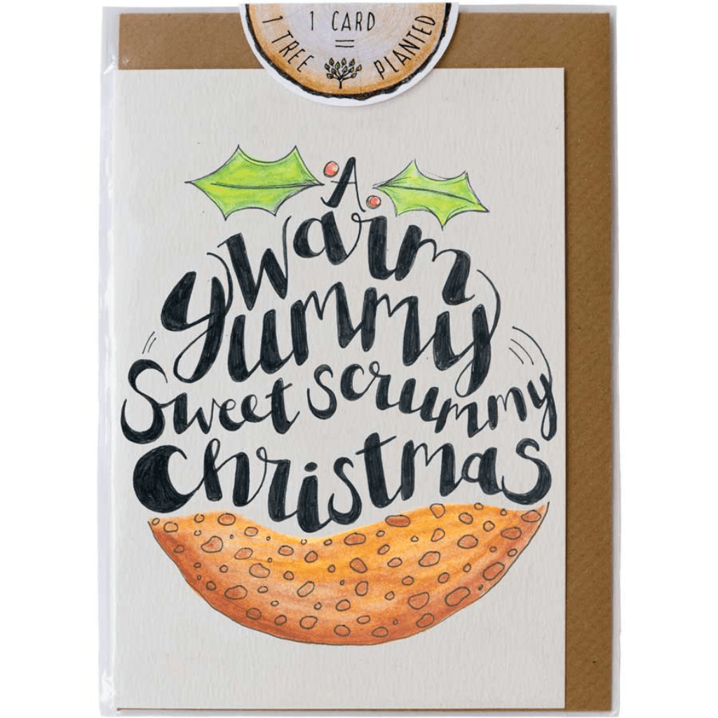 Little Difference Warm Yummy Christmas Holiday Card - Naked Baby Eco Boutique