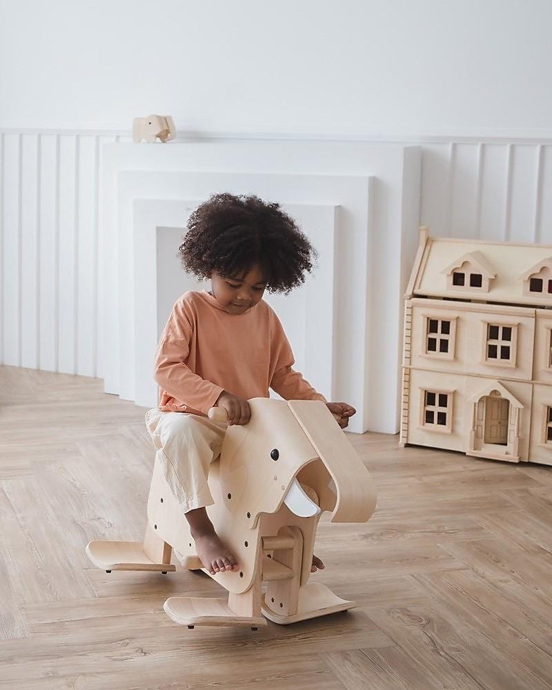 Plan Toys Walking Elephant - Naked Baby Eco Boutique