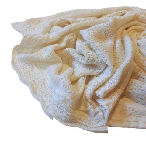 Lola & Me Merino Lace Blanket (Multiple Variants) - Naked Baby Eco Boutique