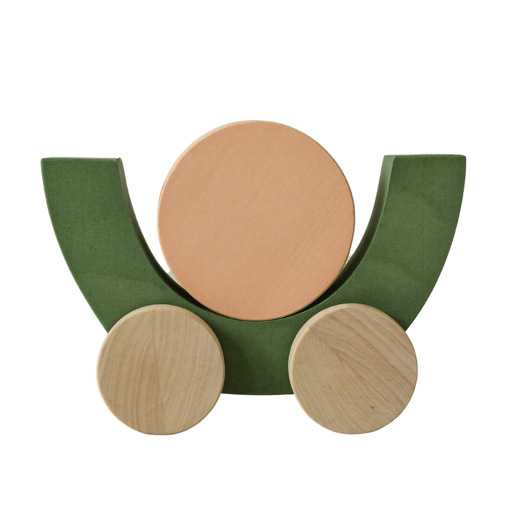 MinMin Copenhagen Balancing Wooden Car - Naked Baby Eco Boutique